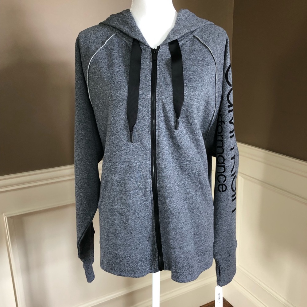 NWT Plus Size Hooded Sweatshirt by Calvin Klein.